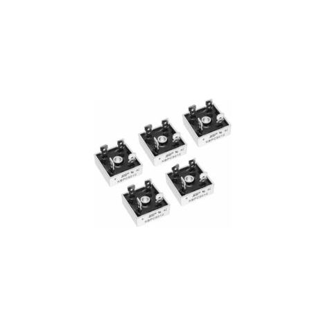 pezzi Diodi raddrizzatori a ponte Kbpc5010 50A 1000V monofase a onda intera 50A Diodi elettronici al silicio 4 pin a foro passante - Crezuo