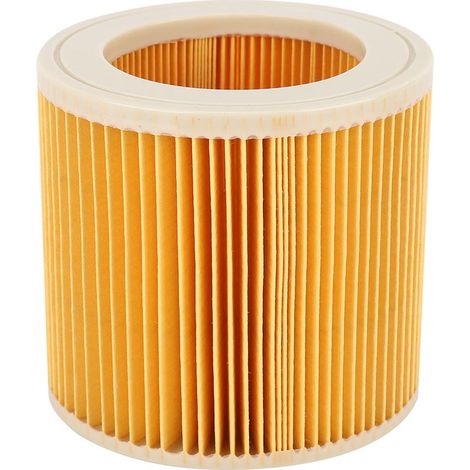 Filtro per aspirapolvere, cartuccia filtrante di ricambio per aspirapolvere Karcher A2004 A2054 A2204 A2656 WD2.250 WD3.200 WD3.30. Filtro per polvere, polline o altri allergeni. (1/5)