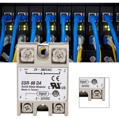 Yangming SSR-25DA, SSR-40DA, SSR-60DA, SSR-100DA, SSR-60DA Einphasen-Halbleiterrelais (1/4)