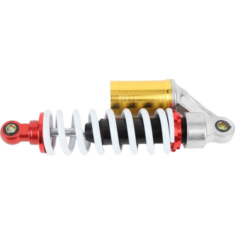 280-mm-Stoßdämpfer (11 Zoll) für Motorräder, verstellbarer Stoßdämpfer, robuster Stahlfederdämpfer für ATV, Quad, Dirtbike, Go-Kart und Roller (1/5)