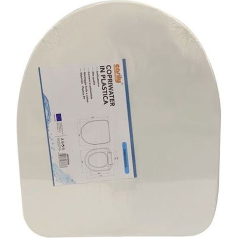 Abattant De Toilette Plastique Abattant De Toilette Iris Blanc 87636 (1/2)