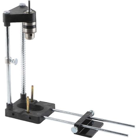 Gabarit de perçage pour le travail du bois, gabarit de perçage ajustable, poinçon, positionneur pour menuisiers, base en plastique B