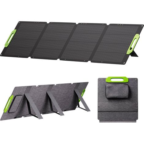 Panneau photovoltaïque pliable 300W - ETFE - IP67 - Sorties USB - Portable camping, van, station électrique (1/5)