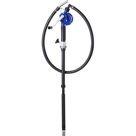 Pressol – Pompe rotative manuelle avec tube télescopique 355-955 mm – Débit 18 L/min pour fluides non agressifs – Accessoires inclus (1/3)