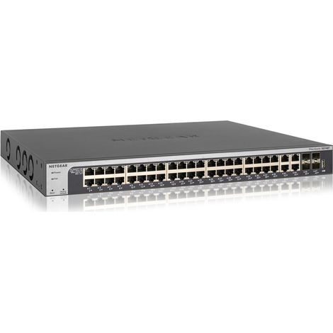 NETGEAR XS748T-100NES switch di rete Gestito L2 /L3 10G Ethernet (100/1000/10000) Nero (1/5)
