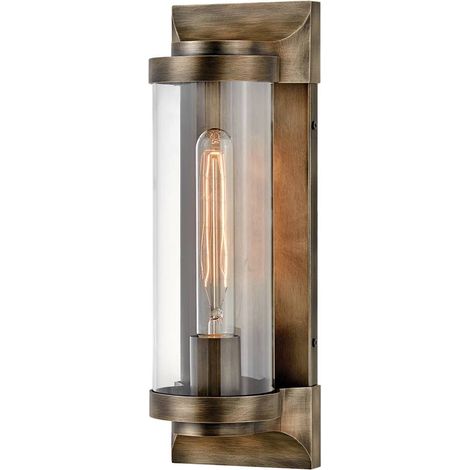 Elstead Hinkley Pearson Lanterna da esterno a parete Bronzo Brunito, IP44 (1/5)
