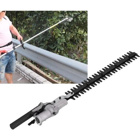 Tête de Taille-haie, Tête de Taille-haie à 9 cannelures pour Perche Haute débroussailleuse Faucheuse Tondeuse pièces détachées pour Outils de Jardin (28 9mm) (1/4)