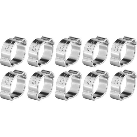 Colliers de Serrage Tuyau Ajustable en Acier Inoxydable (11-13Mm) (1/2)