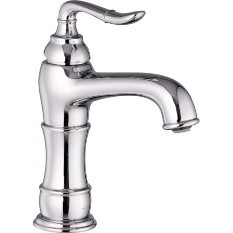 PaulGurkes Wasserhahn Nostalgie Einhandmischer Retro Mischbatterie Chrom (1/3)