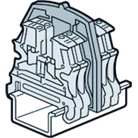 Cloison de séparation pour blocs de jonction à vis viking 3 avec 2 étages LEGRAND 037563 (1/3)