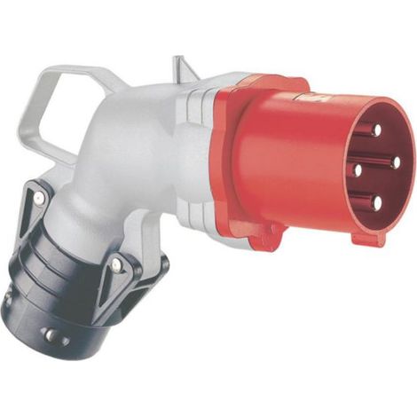 Fiche mobile coudée Hypra IP44 63A - 380V à 415V - 3P+T - métal - LEGRAND