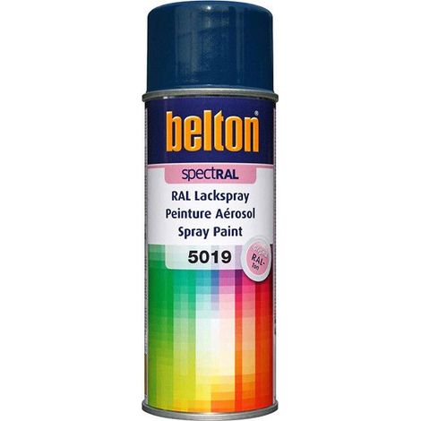 Peinture - AUTO K - BELTON - RAL 5019 BLEU CAPRI - Mat - 400 ml