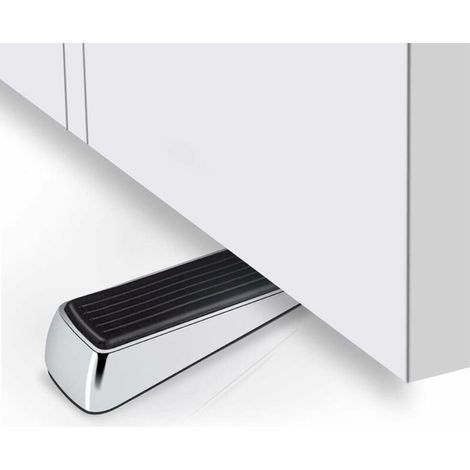 2 Pièces Cales Antidérapantes, Cale Porte, Cale Porte en Caoutchouc Robuste Antidérapant, Pour Cale de Porte Anti-collision, Empêcher l'ouverture et la Fermeture Soudaines des Portes (1/5)