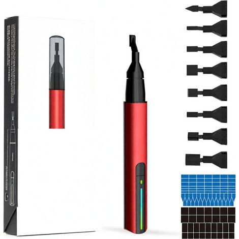 Irovami Stylo ponçage électrique DSPIAE – 3 vitesses, 10 effets – Idéal pour maquettes, polissage, DIY (1/5)