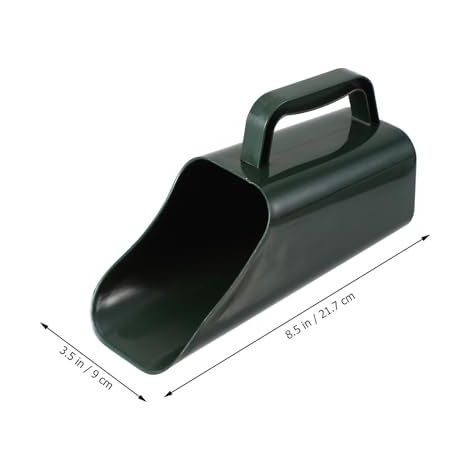 Plastique Pelle Jardinage Multifonction Vert pour Fleurs et Légumes (1/5)