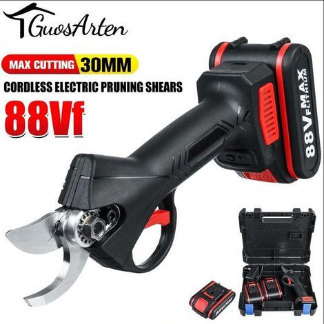 220V 500W Sécateur Electrique Avec 1 Batterie Capacité De Bonsa , De Jardin Rechargeable (1/4)