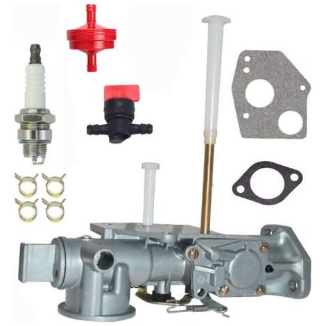 Carburateur 299437 297599 compatible avec moteur Briggs & Stratton 5HP série 130201 130202 130203 130205 130206 130232-1201-99 130232-0619-99 (1/5)