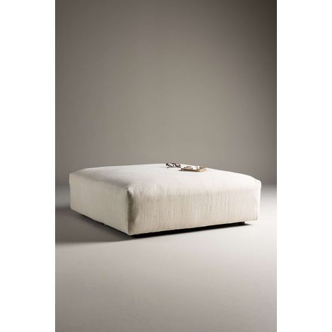 Mavi canapé module de canapé pouf beige. (1/4)