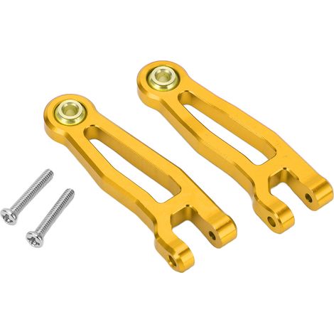 1 Paire Métal Bras Oscillant Avant Arrière Supérieur SG 1603 SG 1604 1/16 Voiture RC Pièces Amélioration Jaune (1/5)