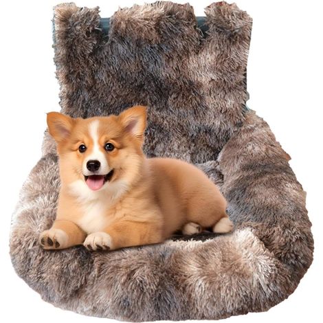 Siège de voiture pour chien, coussin pour voiture, coussin amovible pour animaux de compagnie en voyage, camping, vétérinaire, aventure (1/5)