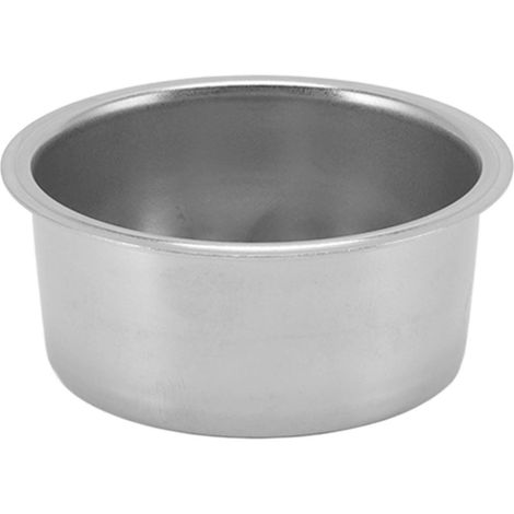 Filtre à café 51 mm, acier inoxydable, non pressurisé, filtre fin, 2 tasses pour machine à café (1/4)