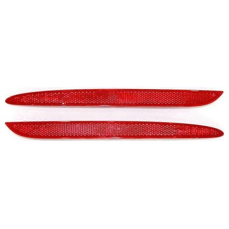 Enjoliveur de feu réflecteur de pare-chocs arrière 2178200174 2178200274 Compatible avec Mercedes-Benz Classe E W213 E200 E250 E300 E350 E400 E450 (1/5)