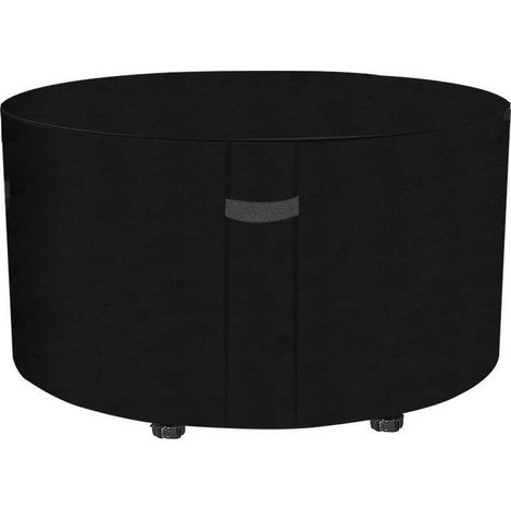 CYRILL – Copertura protettiva da esterno per tavolo da giardino, copertura protettiva per mobili da giardino, copertura protettiva rotonda impermeabile, diametro 180 x 110 cm (1/5)