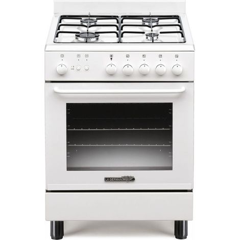 Bertazzoni La Germania Americana S64041WT/24. Tipo di prodotto: Cucina, Colore del prodotto: Bianco, Tipo di controllo: Manopola. Tipo di piano cottura: Gas, Numero totale di fuochi: 4 Fornello(i),...