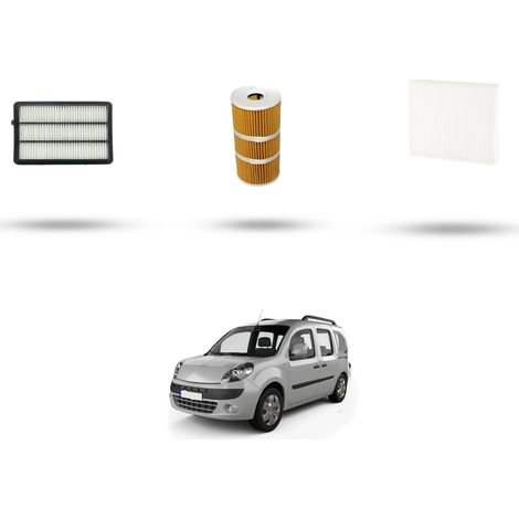 Kit tagliando 3 filtri compatibile con Renault Koleos II  1.7 Blue DCI 150 110kw dal 2019 (1/5)