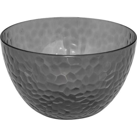 Ciotola Estiva 14 cm in plastica grigio scuro