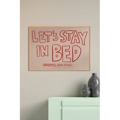 Arte de pared de MDF con marco Painting Multicolor (1/4)