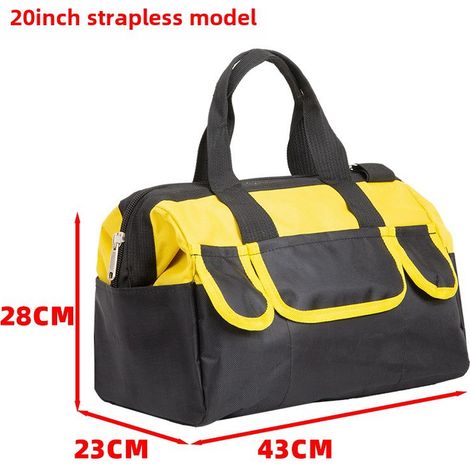 Wasserdichte, robuste Werkzeugtasche aus Segeltuch für Elektriker/Baustellen (1/5)