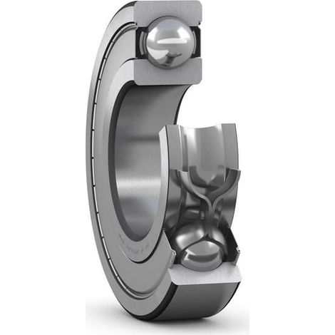Rodamiento de bolas de ranura profunda 20x47x14 mm SKF 75006204ZZC4 (1/2)