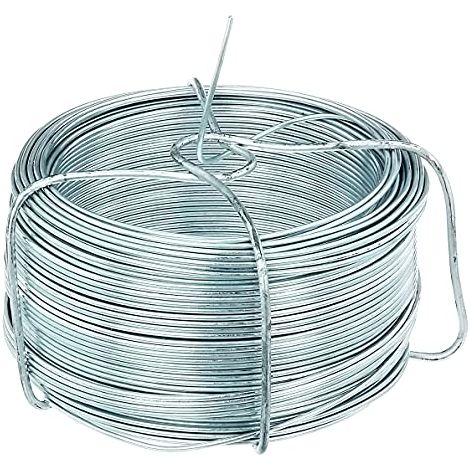 Alberts 530068 Matassa di filo metallico, zincato, Ø filo 1,3 mm, Lunghezza 50 m (1/3)