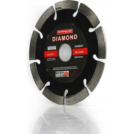 Lame diamantée Power Blade de 125 mm (1/3)