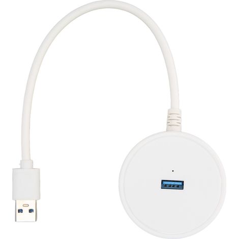 Hub USB 3.0 4 ports, répartiteur 5Gbps, capacité 10 To, compatible Windows, OS X et Linux (1/5)