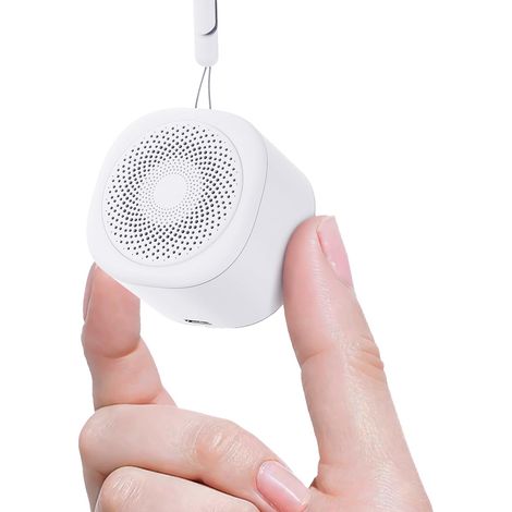 Baby-Weißrauschen-Gerät mit 7-farbigem Nachtlicht, tragbare Mini-Geräuschmaschine, beruhigend und entspannend – Weißrauschen-Gerät mit Timer und Speicherfunktion, ideales Geschenk für Zuhause und unte