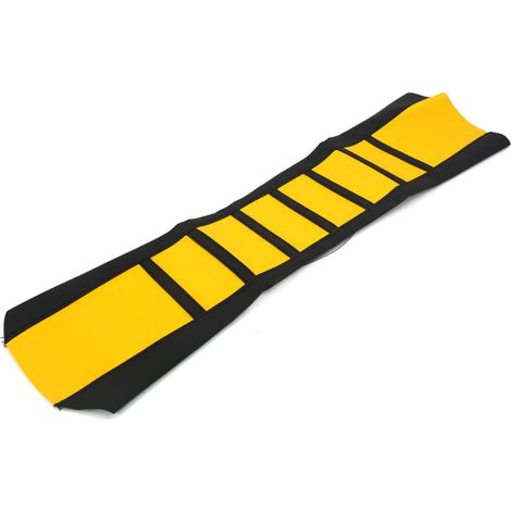 Abrazadera de asiento suave universal para motocicleta, funda de goma con revestimiento de tierra