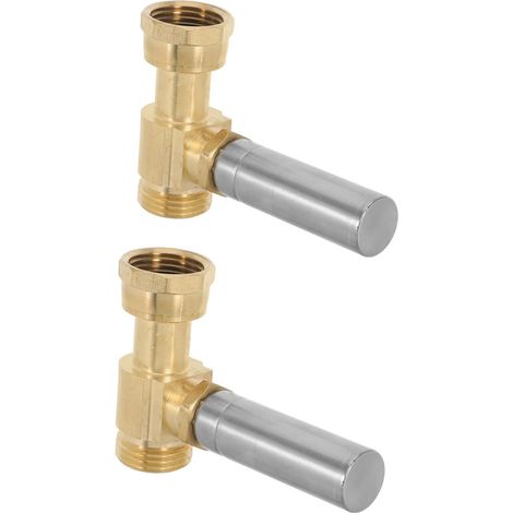 Alipis Lot de 2 amortisseurs coups bélier en laiton 19 mm (3/4 (1/5)