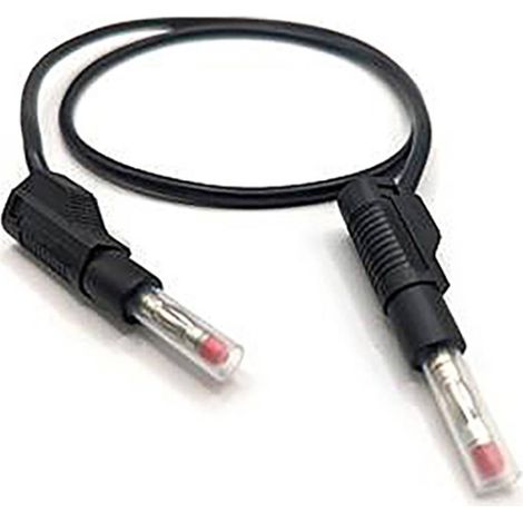 Mueller Electric 22.451-2M-0 Cavo di misura Spina a banana 4 mm Spina a banana 4 mm 2 m Nero 1 pz.