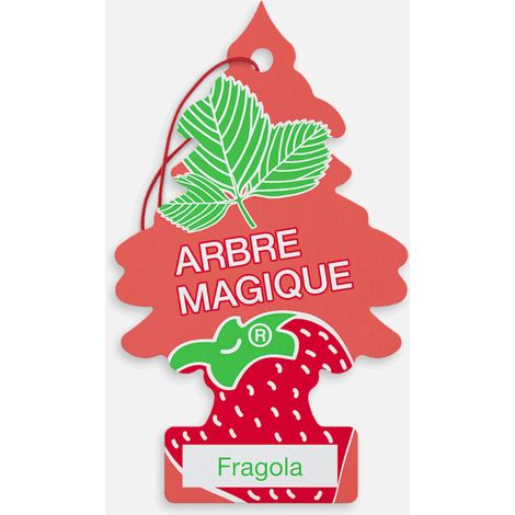 DEODORANTE AUTO 'ARBRE MAGIQUE' 'fruit' - fragola- 24 confezione  - BricoGo