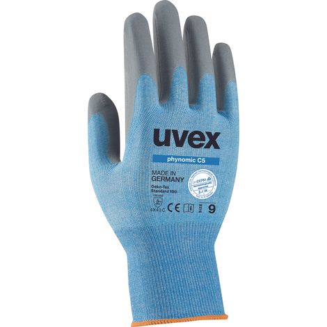 uvex phynomic C5 6008111 Schnittschutzhandschuh Größe (Handschuhe): 11 EN 388 1 Paar (1/2)