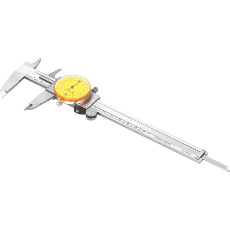 Messbereich 0–150 mm, Präzisionsmessschieber mit 0,02 mm Skala, Edelstahl-Nonius mit Tischmessschieber (1/5)
