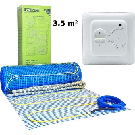 Kit de calefacción por suelo radiante 3.5 m² 170 W/m² + MST-1 termostato