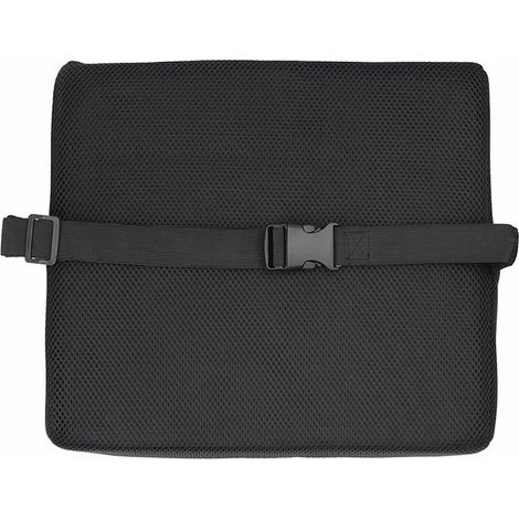 Coussin lombaire massant en mousse à mémoire de forme souple pour siège auto ou chaise de bureau, idéal pour les lombaires et le dos. (1/5)