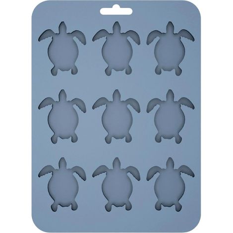 À Glaçons En Silicone Plateau 9 Cavités Flexible Réutilisable Tortue (1/5)