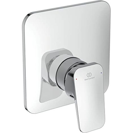 Ideal Standard - Ceraplan Miscelatore monocomando ad incasso per doccia, solo parti esterne - senza accessori doccia - Colore Cromato (1/4)