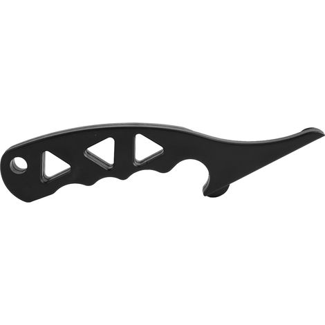Tendeur de cordes de guitare en plastique noir, outil d'accordage et d'étirement, adapté aux violons électriques. (1/4)