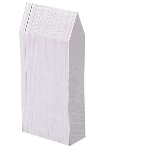 200 étiquettes en plastique pour plantes, 5 x 1 cm, étiquettes de jardin blanches en plastique (1/5)