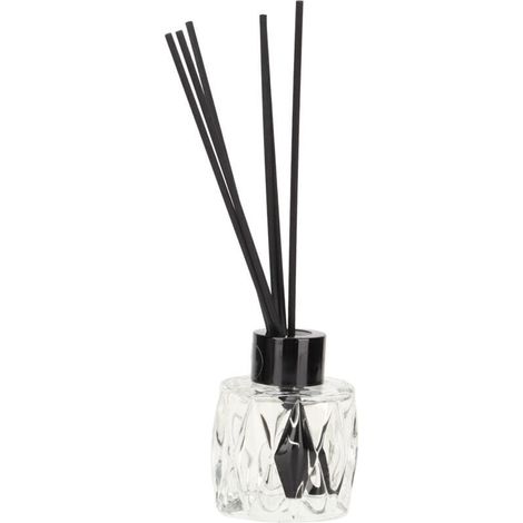 Diffuseur de Bâtonnets d'Aromathérapie - Élimination des Odeurs pour Salle de Bain et Chambre à Coucher - Flacon d'Huile Parfumée Élégant 52ml (1/5)